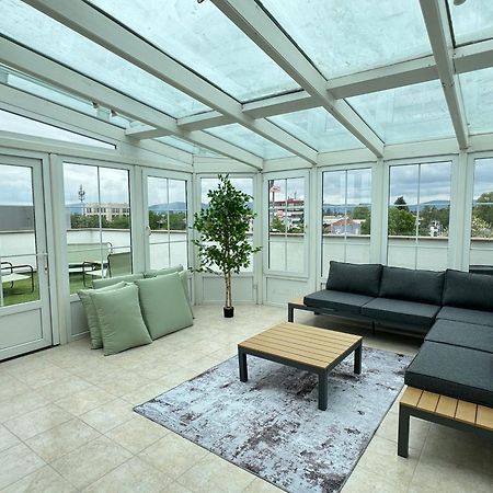 220 Qm Penthouse Wohnung Mit Fahrstuhl - Ohne Spa MHG Zewnętrze zdjęcie