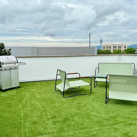 220 Qm Penthouse Wohnung Mit Fahrstuhl - Ohne Spa MHG Zewnętrze zdjęcie